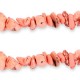 Chips stone beads Blossom pink